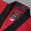 MOOTO Korea Taekwondo BS4.5 Color Uniform 3 Colors(Black,Red,Blue) TKD MMA Martial Arts Karate Hapkido Judo JIU-Jitsu (120(Height:120~129cm)(3.93~4.23ft), 2.Red) view 4