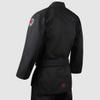 MOOTO Korea Taekwondo BS4.5 Color Uniform 3 Colors(Black,Red,Blue) TKD MMA Martial Arts Karate Hapkido Judo JIU-Jitsu (140(Height:140~149cm)(4.59~4.89ft), 1.Black) view 3