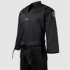MOOTO Korea Taekwondo BS4.5 Color Uniform 3 Colors(Black,Red,Blue) TKD MMA Martial Arts Karate Hapkido Judo JIU-Jitsu (130(Height:130~139cm)(4.27~4.56ft), 1.Black) view 2