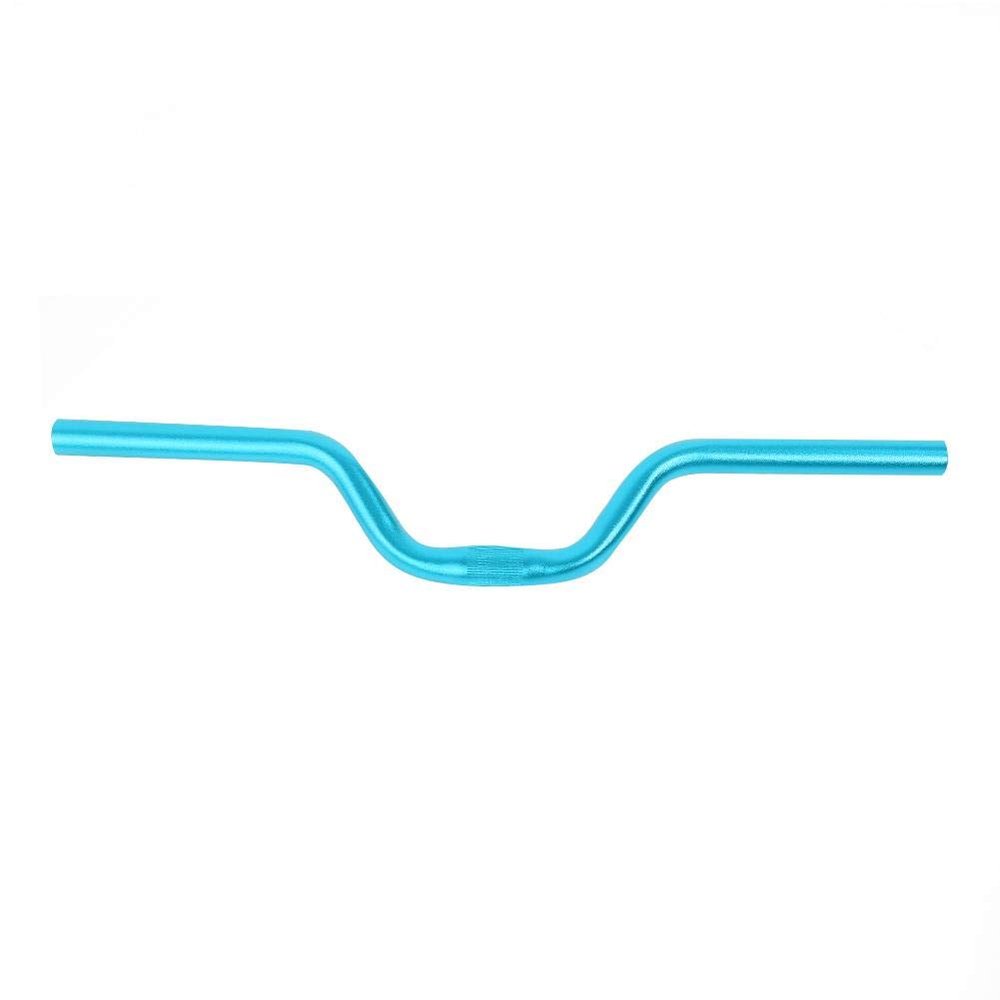 Bar 31.8,Kinder Lenker,Bike Handlebars Fat Bar,Blue Alloy Handlebars For Kids,Mid Rise Handlebars,Aluminum Alloy Mountain Road ycle Fixed Gear Handlebar(Blue)