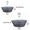 Foldable Fish Catching Net, Hand Cast Cage for Shrimp and Crab view 2