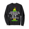 Best Way Spread Christmas Cheer Teaching OT Elf Sweatshirt view 1