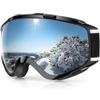 findway Ski Goggles OTG - Over Glasses Snow/Snowboard Goggles for Men, Women & Youth - 100% UV Protection view 1
