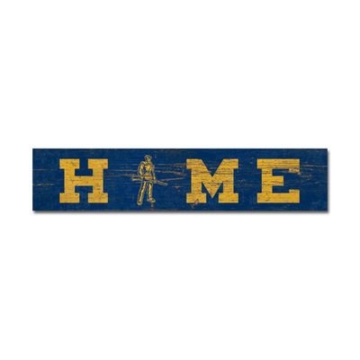 NCAA Legacy West Virginia Mountaineers Table Top Stick 2.5x12, One Size, Wood
