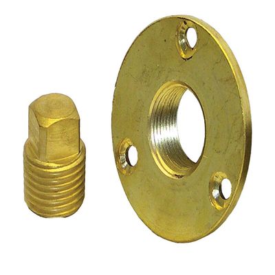 CHARTER MARINE ACCESSORIES Garboard Plug Kit, Brass