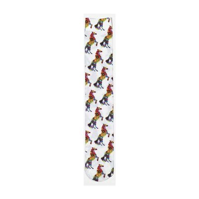 Ovation Zocks Ladies Boot Socks Flower Power