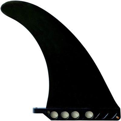 9" US Box Center fin Hard Dolphin Replacement for Longboard SUP Stand up Paddleboard River Lake Surf airSUP AIR7 Skeg (Black)