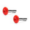 Mryok Replacement Stainless Pin for Oakley OO9290 Sunglass - Red view 1