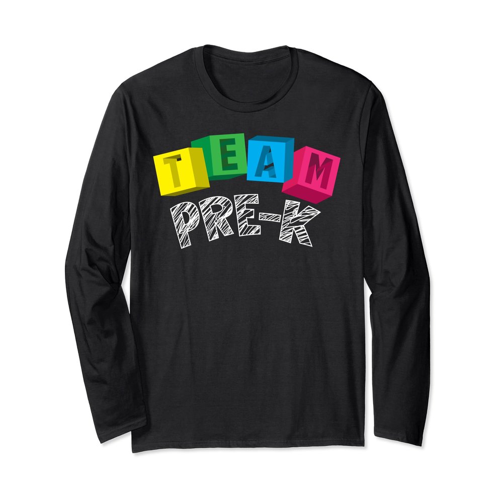 Team Pre-K Shirt | Cute I Love Kindergarten T-shirt Gift