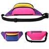 MIAIULIA 80s Neon Waist Fanny Pack for 80s Costumes,Festival Travel Party #Other view 3