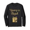 Christmas Pregnancy Announcement Long Sleeve Shirt August view 1
