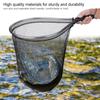 Dioche Fishing Landing Net, Aluminum Alloy Mesh Fishing Net Hoop with Comfortable Handle Accessory view 2