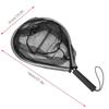 Dioche Fishing Landing Net, Aluminum Alloy Mesh Fishing Net Hoop with Comfortable Handle Accessory view 4