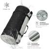 Willpo CertiPUR-US Memory Foam Camping Mattress - Dual Interchangeable Washable Covers Included, Lightweight Portable Sleeping Pad with Travel Bag for Tents, Guest Beds, Home - Gray, Small Single view 4