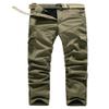 Congs Men's Winter Cotton Fleece Lined Cargo Work Causal Pants US31=Tag 33 Green view 1