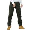 Congs Men's Winter Cotton Fleece Lined Cargo Work Causal Pants US31=Tag 33 Green view 4
