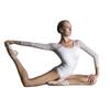 118141010 White Lace Long Sleeve Ballet Leotards Girls Adult Leotard (S 160, White) view 2