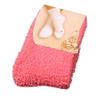 BCDshop_Socks Womens Girls Soft Sleeping Slipper Socks Cozy Fluffy Fuzzy Socks Warm Winter Thermal Crew Sock Christmas Socks(Watermelon Red) view 1