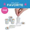 Melted Snowman Slime (Bulk Set of 48 mini containers) Winter Toys and Stocking Stuffers VBS 2026 view 3