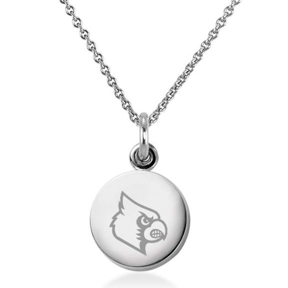 M. LA HART University of Louisville Necklace with Charm in Sterling Silver