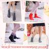 DYW Kids Merino Wool Hiking Socks Toddlers Boys Girls Winter Warm Thick Thermal Soft Cozy Crew Boot Socks 6 Pairs (6 Pairs Cat A, 4-7 Years) view 2