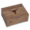 M. LA HART University of Texas Solid Walnut Desk Box view 1