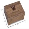 M. LA HART Williams College Solid Walnut Desk Box view 3
