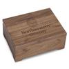M. LA HART Northwestern University Solid Walnut Desk Box view 1