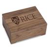 M. LA HART Rice University Solid Walnut Desk Box view 1