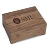 M. LA HART Southern Methodist University Solid Walnut Desk Box view 1
