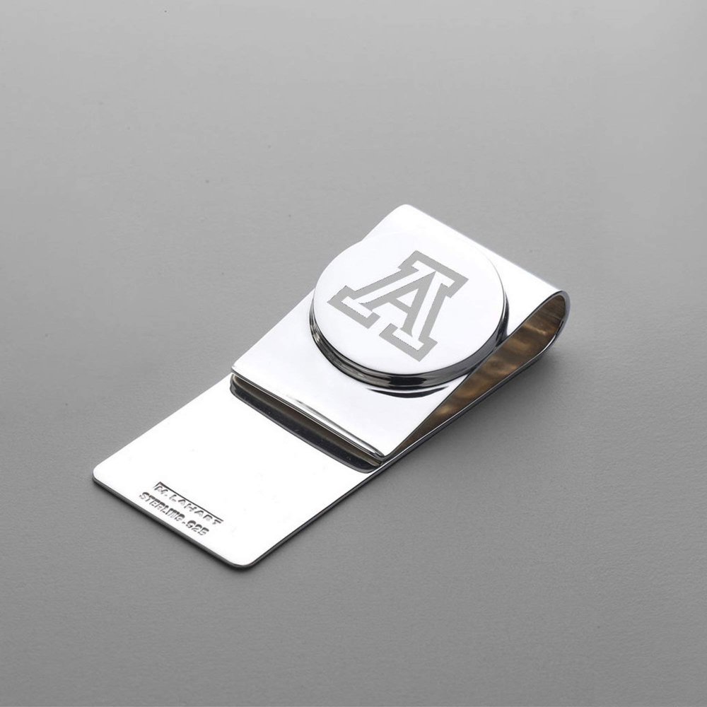 M. LA HART University of Arizona Sterling Silver Money Clip
