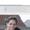 M. LA HART University of Arkansas Polished Pewter 5x7 Picture Frame view 2