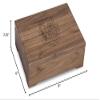 M. LA HART Dartmouth College Solid Walnut Desk Box view 3