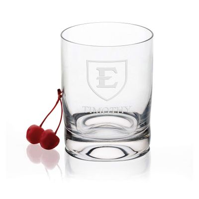 M. LA HART East Tennessee State University Tumbler Glasses - Set of 4
