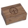 M. LA HART University of Virginia Solid Walnut Desk Box view 1