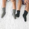 Babysoy Unisex Newborn Baby Gripper Socks - Toddler Ankle Non-Slip Socks with Grips- Pack of 4s (12-24 Months, Pirate/Thunder) view 2