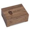 M. LA HART Saint Louis University Solid Walnut Desk Box view 1