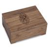 M. LA HART Johns Hopkins University Solid Walnut Desk Box view 1
