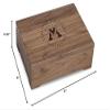 M. LA HART Virginia Military Institute Solid Walnut Desk Box view 3