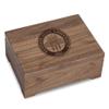 M. LA HART Florida State University Solid Walnut Desk Box view 1