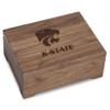 M. LA HART Kansas State University Solid Walnut Desk Box view 1