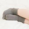 Babysoy Newborn Baby Girl Gripper Socks - Toddler Ankle Non-Slip Socks with Grips- Pack of 4s (0-6 Months, Thunder/Peony) view 2