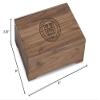 M. LA HART Cornell University Solid Walnut Desk Box view 3