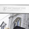 M. LA HART East Tennessee State University Polished Pewter 8x10 Picture Frame view 2