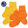 Babysoy Unisex Newborn Baby Gripper Socks - Toddler Ankle Non-Slip Socks with Grips- Pack of 4s (4T, Tang/Sunshine) view 2