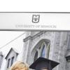 M. LA HART University of Missouri Polished Pewter 8x10 Picture Frame view 2