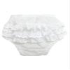 bambini Baby Girl's White Cotton/Poly Fancy Pants Underwear view 1