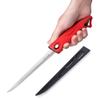 Rockland Guard Narrow Fillet Knife, 8 Inch Blade With Protective Sheath - Non-Slip Easy To Grip Handle, Tapered Flex Stainless Steel Blade. view 1