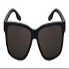 Edge I-Wear Classic Square Sunglasses for Women Men Tinted Sunlgasses 1409-SD-1(BLK.sd) view 2