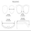 Edge I-Wear Classic Square Sunglasses for Women Men Tinted Sunlgasses 1409-SD-1(BLK.sd) view 4